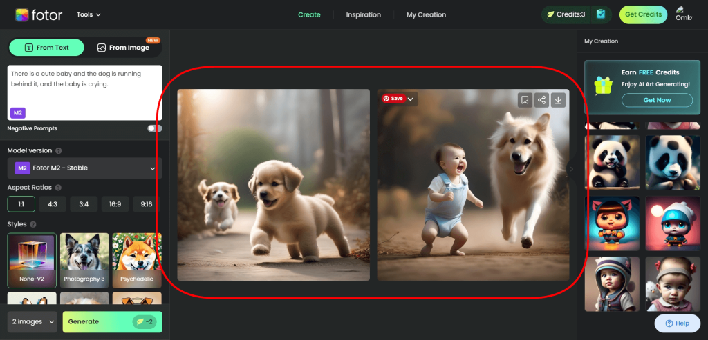 How to Generate Cute Baby AI Images