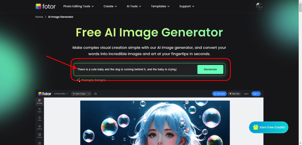 How to Generate Cute Baby AI Images